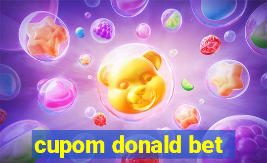 cupom donald bet